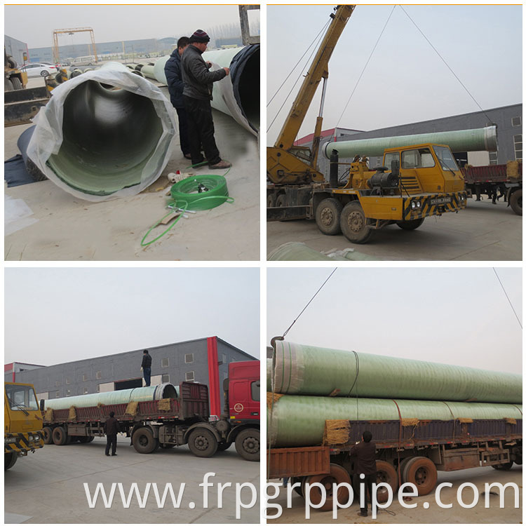 High-Strength Corrosion-Resistant FRP GRP GRE Pipe